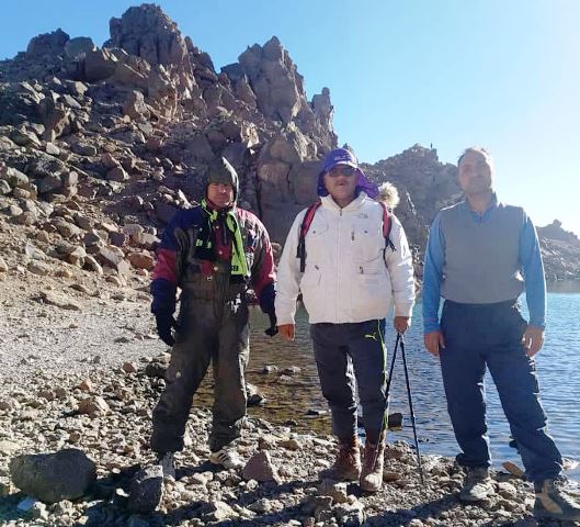 صعود کوهنوردان کلرپارس بر قله رفیع سبلان